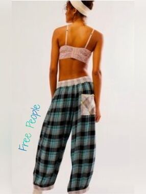 Free People Intimately Fall In For Flannel Size Large NWT